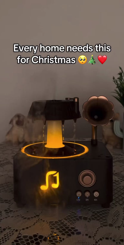 🌧️ RainTurn Vintage Aroma Diffuser 🎶✨